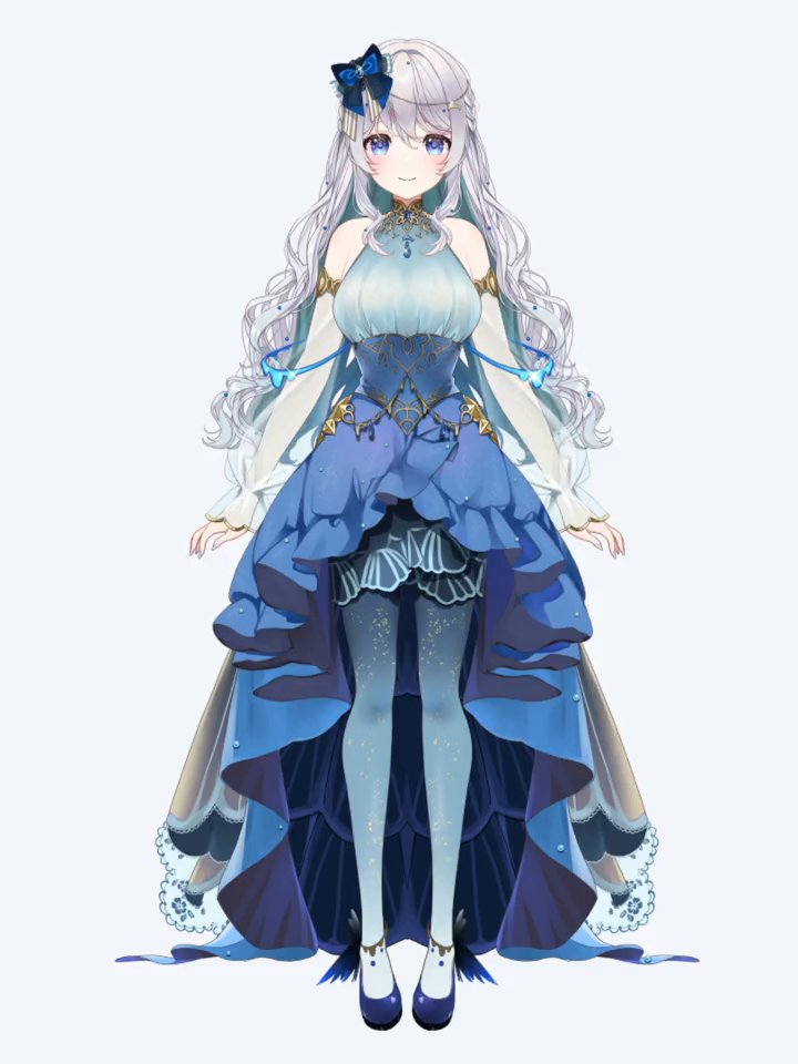 月鯨みはねの立ち絵
